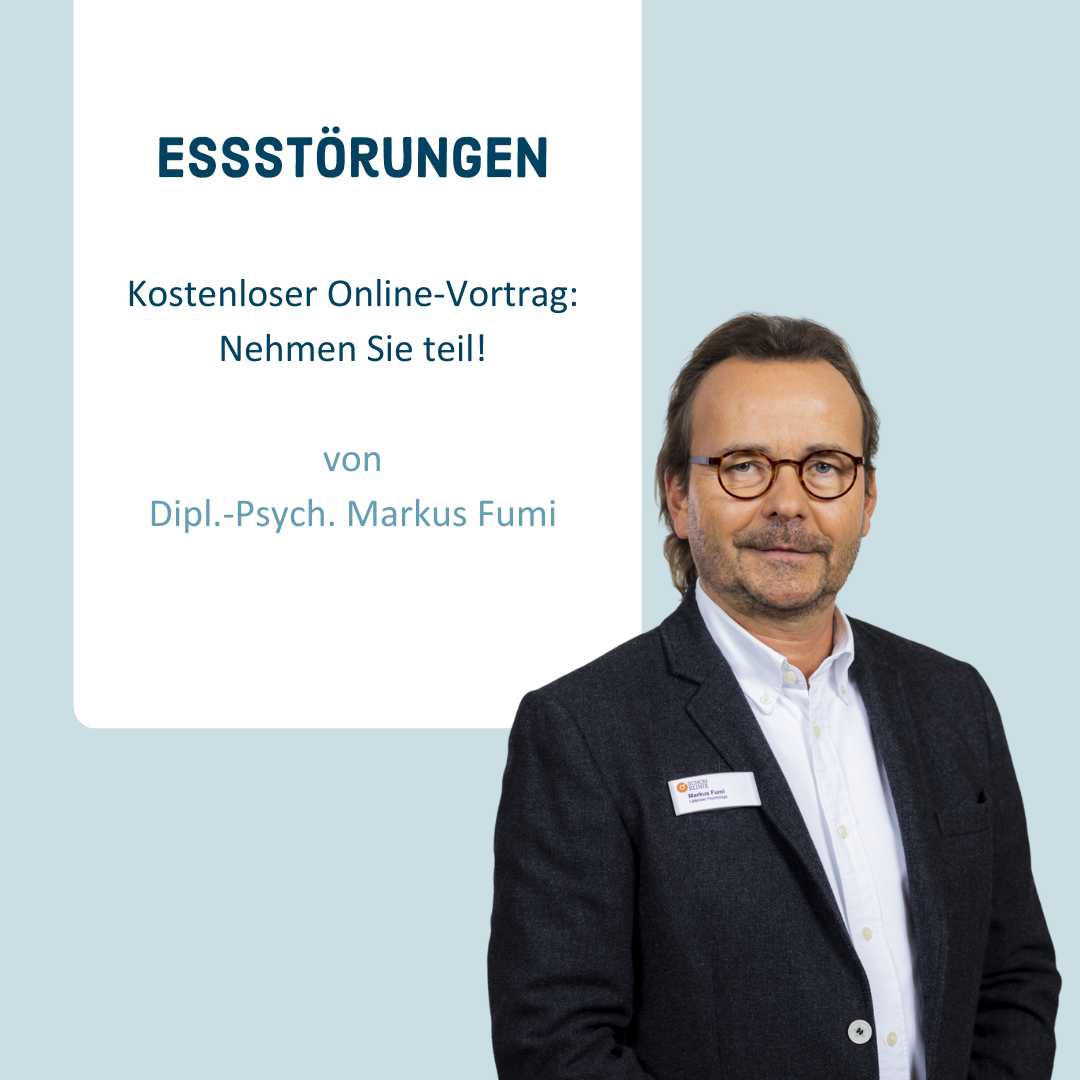 Symbolbild Kostenloser Online-Vortrag zum Thema „Essstörungen“